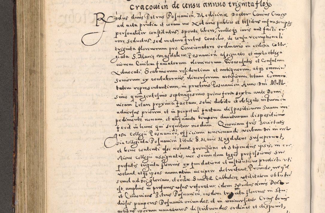Zdjęcie nr 370 dla obiektu archiwalnego: [Liber actorum, vicariatus et officialatus Cracoviensis ad annum Domini 1574 et seqventes]