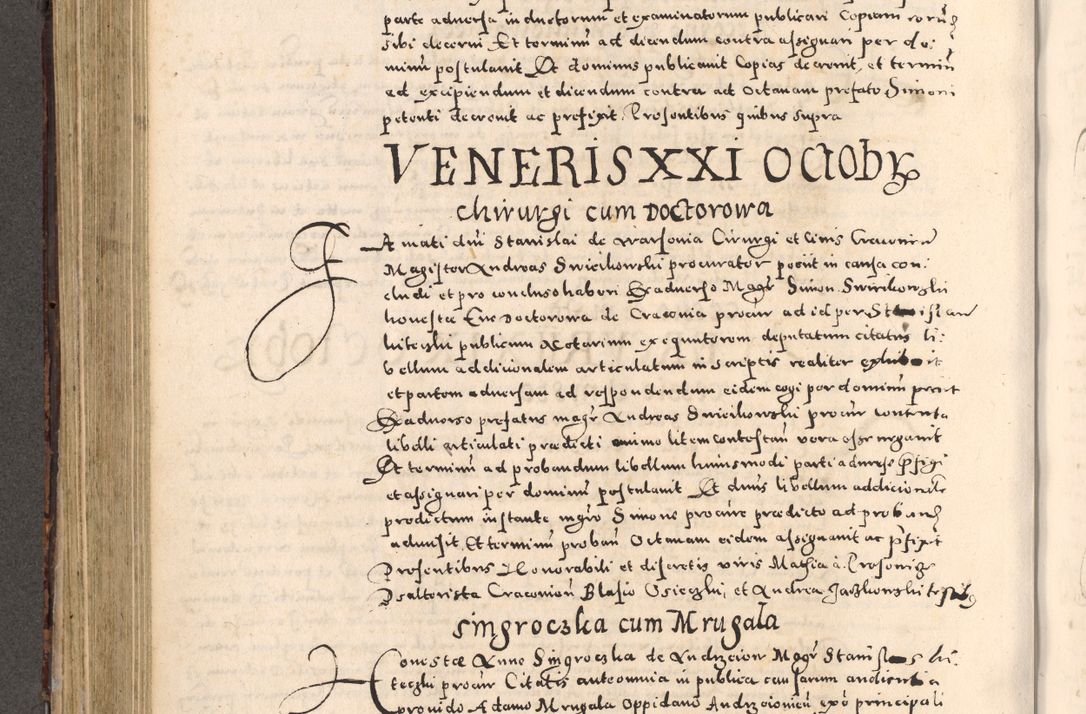 Zdjęcie nr 368 dla obiektu archiwalnego: [Liber actorum, vicariatus et officialatus Cracoviensis ad annum Domini 1574 et seqventes]