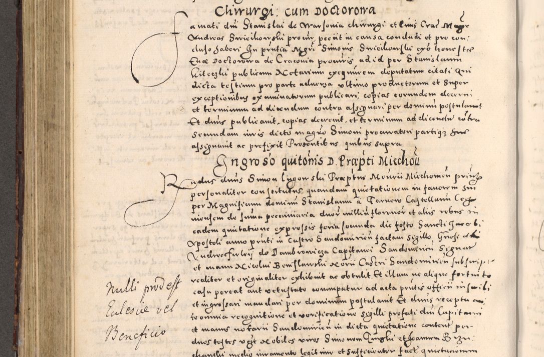 Zdjęcie nr 362 dla obiektu archiwalnego: [Liber actorum, vicariatus et officialatus Cracoviensis ad annum Domini 1574 et seqventes]