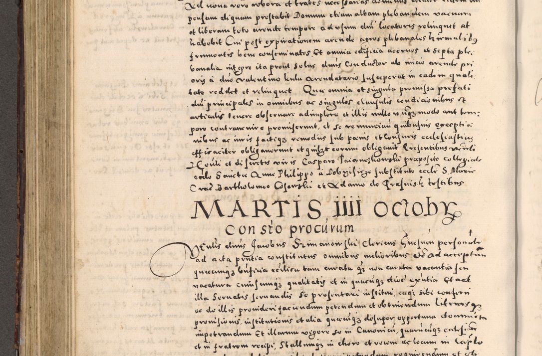 Zdjęcie nr 358 dla obiektu archiwalnego: [Liber actorum, vicariatus et officialatus Cracoviensis ad annum Domini 1574 et seqventes]