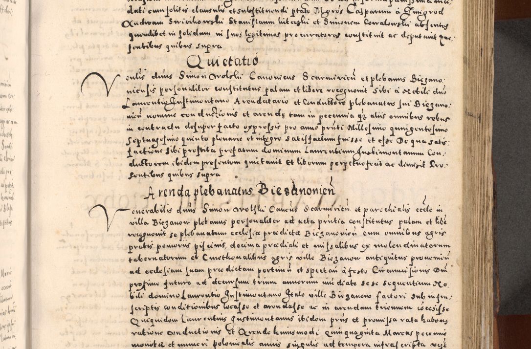 Zdjęcie nr 357 dla obiektu archiwalnego: [Liber actorum, vicariatus et officialatus Cracoviensis ad annum Domini 1574 et seqventes]