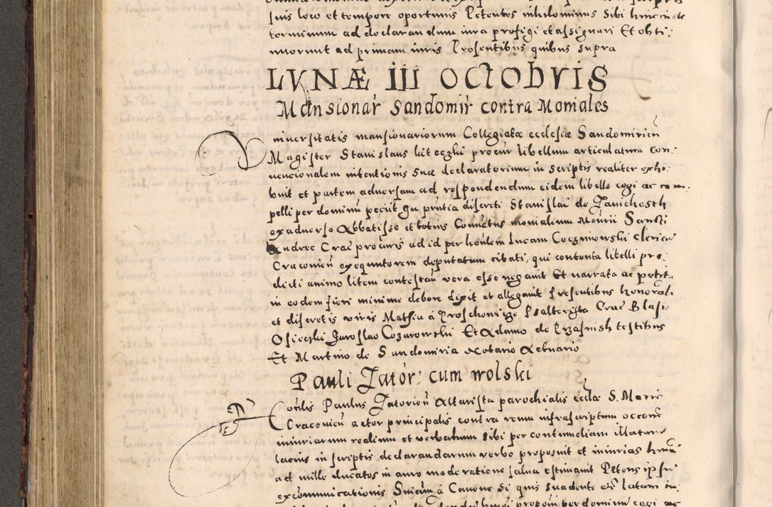 Zdjęcie nr 356 dla obiektu archiwalnego: [Liber actorum, vicariatus et officialatus Cracoviensis ad annum Domini 1574 et seqventes]
