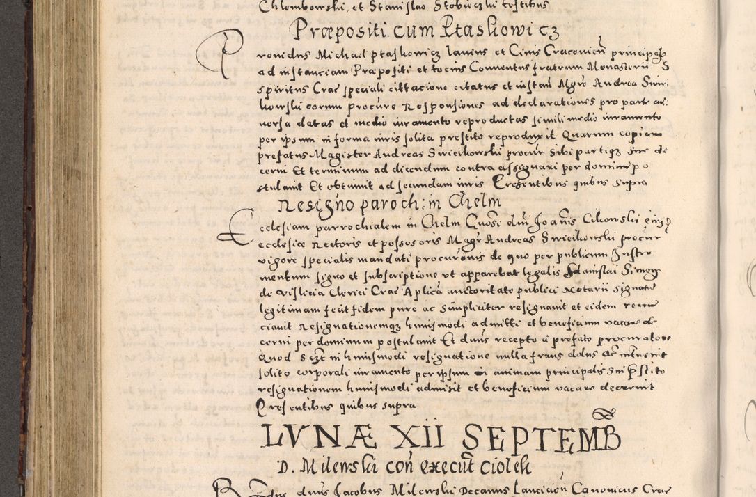 Zdjęcie nr 350 dla obiektu archiwalnego: [Liber actorum, vicariatus et officialatus Cracoviensis ad annum Domini 1574 et seqventes]