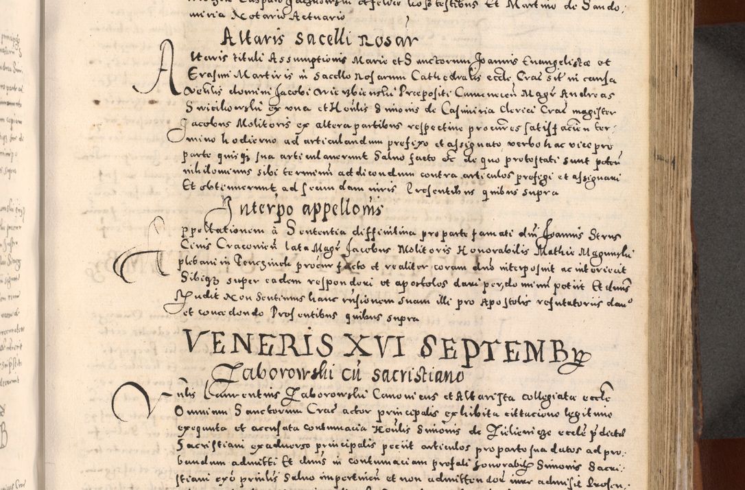 Zdjęcie nr 351 dla obiektu archiwalnego: [Liber actorum, vicariatus et officialatus Cracoviensis ad annum Domini 1574 et seqventes]