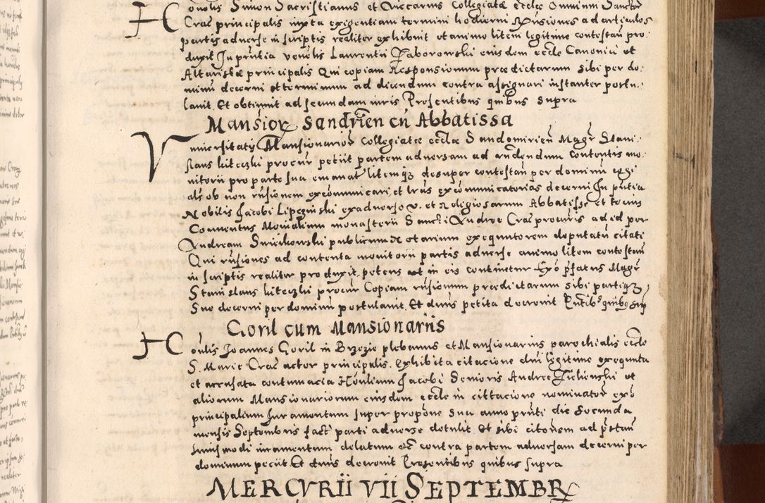 Zdjęcie nr 347 dla obiektu archiwalnego: [Liber actorum, vicariatus et officialatus Cracoviensis ad annum Domini 1574 et seqventes]