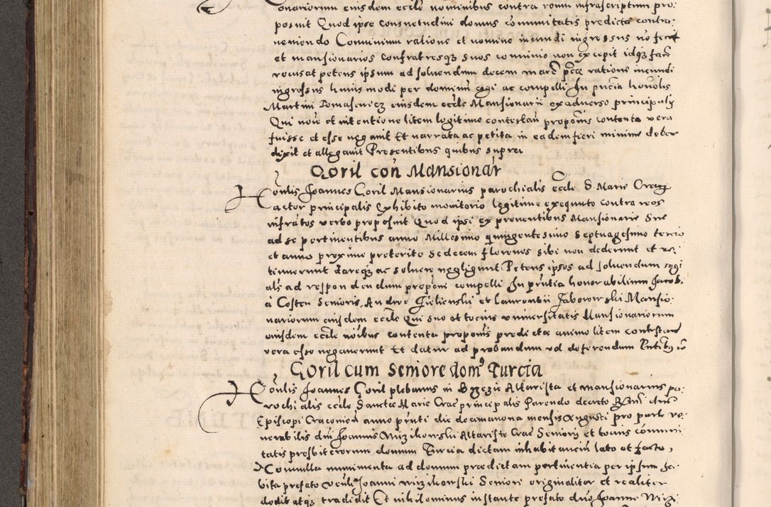 Zdjęcie nr 346 dla obiektu archiwalnego: [Liber actorum, vicariatus et officialatus Cracoviensis ad annum Domini 1574 et seqventes]