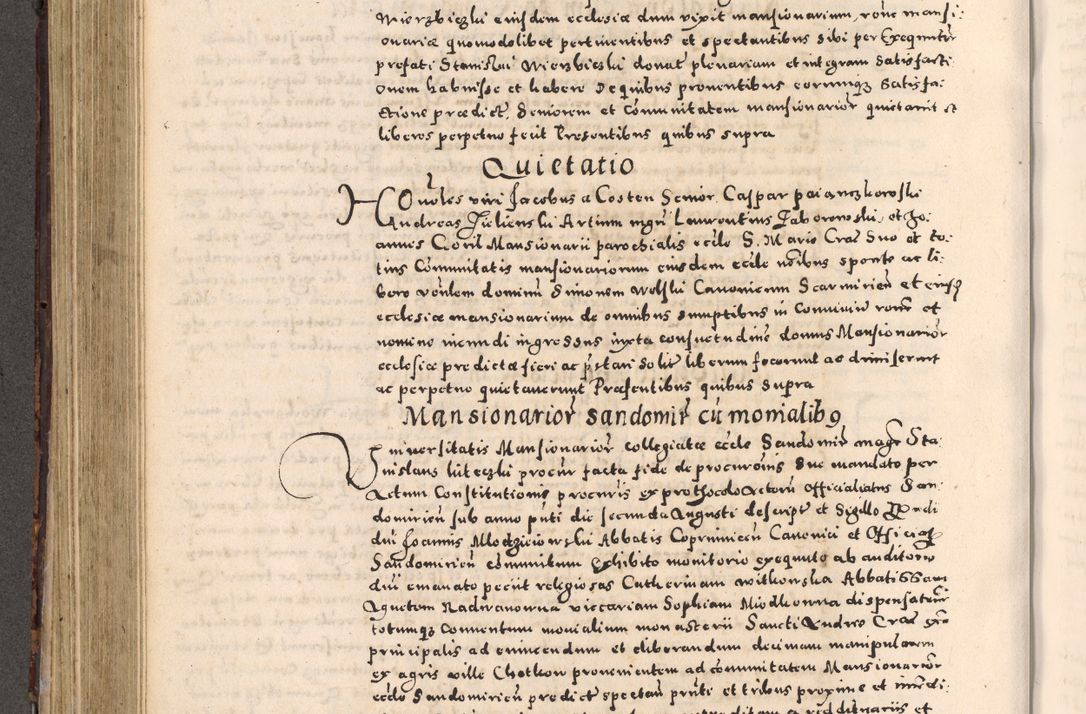 Zdjęcie nr 342 dla obiektu archiwalnego: [Liber actorum, vicariatus et officialatus Cracoviensis ad annum Domini 1574 et seqventes]