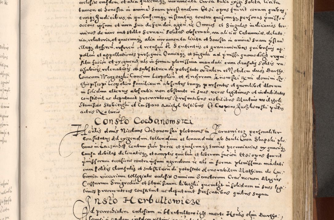 Zdjęcie nr 335 dla obiektu archiwalnego: [Liber actorum, vicariatus et officialatus Cracoviensis ad annum Domini 1574 et seqventes]