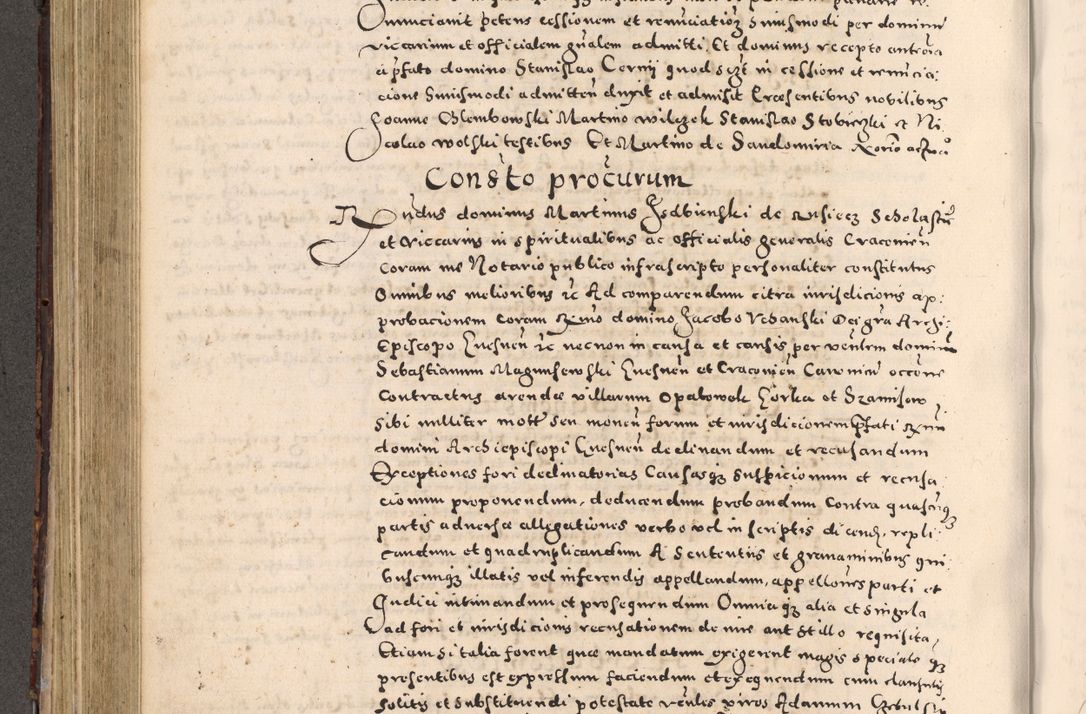 Zdjęcie nr 336 dla obiektu archiwalnego: [Liber actorum, vicariatus et officialatus Cracoviensis ad annum Domini 1574 et seqventes]