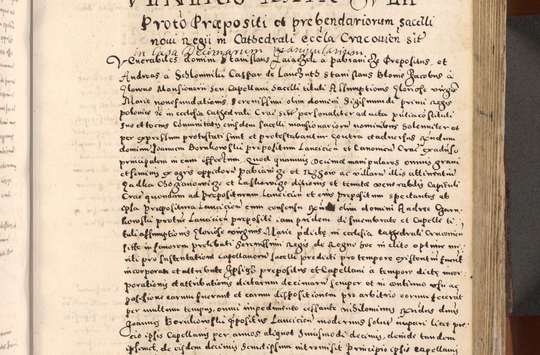 Zdjęcie nr 333 dla obiektu archiwalnego: [Liber actorum, vicariatus et officialatus Cracoviensis ad annum Domini 1574 et seqventes]