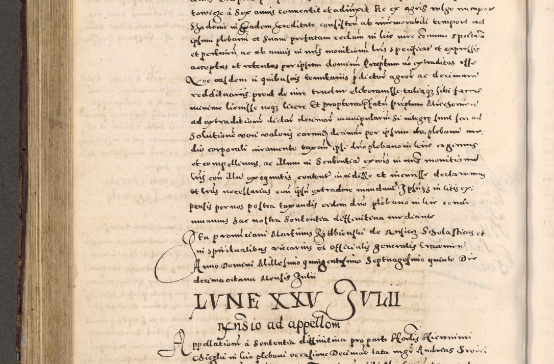 Zdjęcie nr 332 dla obiektu archiwalnego: [Liber actorum, vicariatus et officialatus Cracoviensis ad annum Domini 1574 et seqventes]