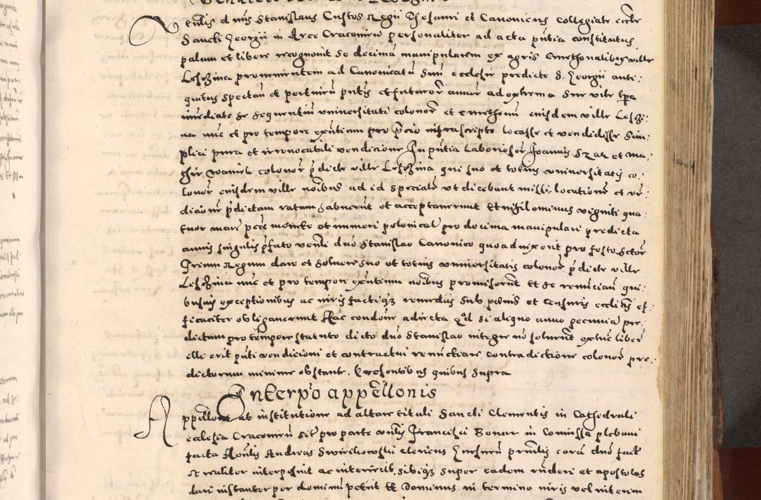 Zdjęcie nr 327 dla obiektu archiwalnego: [Liber actorum, vicariatus et officialatus Cracoviensis ad annum Domini 1574 et seqventes]
