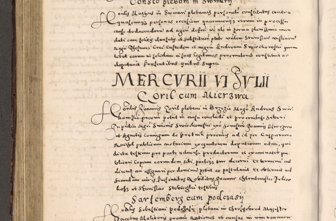 Zdjęcie nr 324 dla obiektu archiwalnego: [Liber actorum, vicariatus et officialatus Cracoviensis ad annum Domini 1574 et seqventes]
