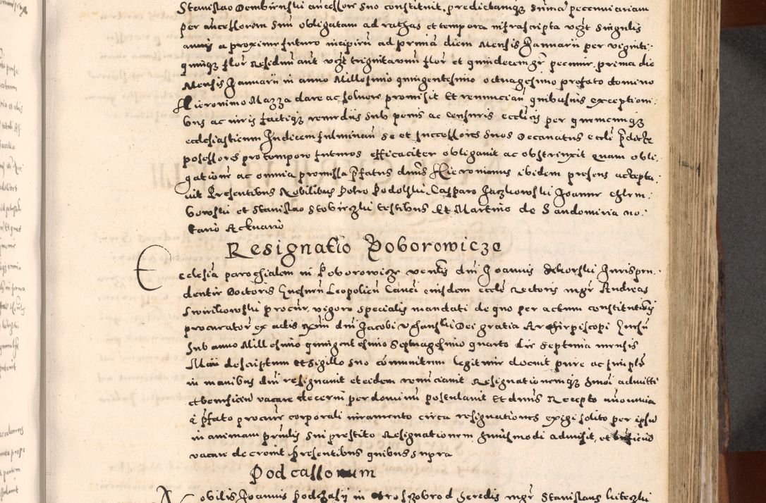 Zdjęcie nr 323 dla obiektu archiwalnego: [Liber actorum, vicariatus et officialatus Cracoviensis ad annum Domini 1574 et seqventes]