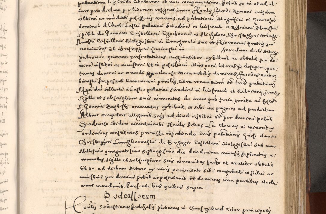 Zdjęcie nr 321 dla obiektu archiwalnego: [Liber actorum, vicariatus et officialatus Cracoviensis ad annum Domini 1574 et seqventes]