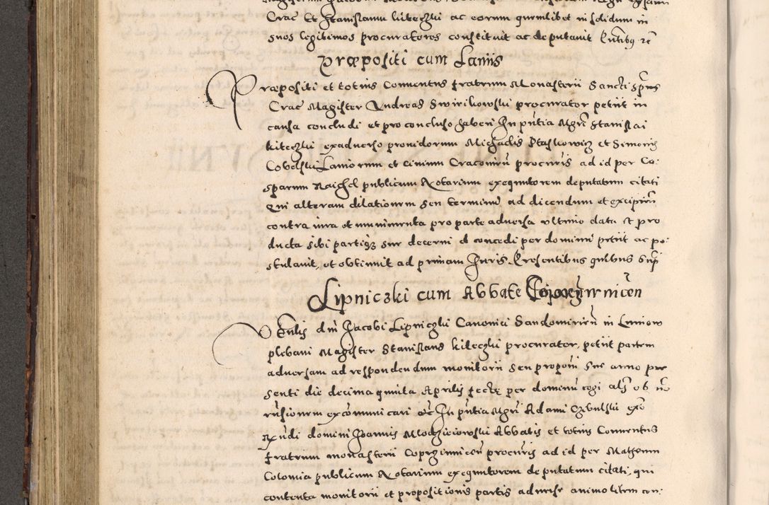 Zdjęcie nr 320 dla obiektu archiwalnego: [Liber actorum, vicariatus et officialatus Cracoviensis ad annum Domini 1574 et seqventes]