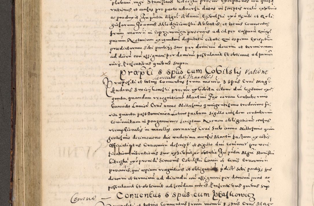 Zdjęcie nr 312 dla obiektu archiwalnego: [Liber actorum, vicariatus et officialatus Cracoviensis ad annum Domini 1574 et seqventes]