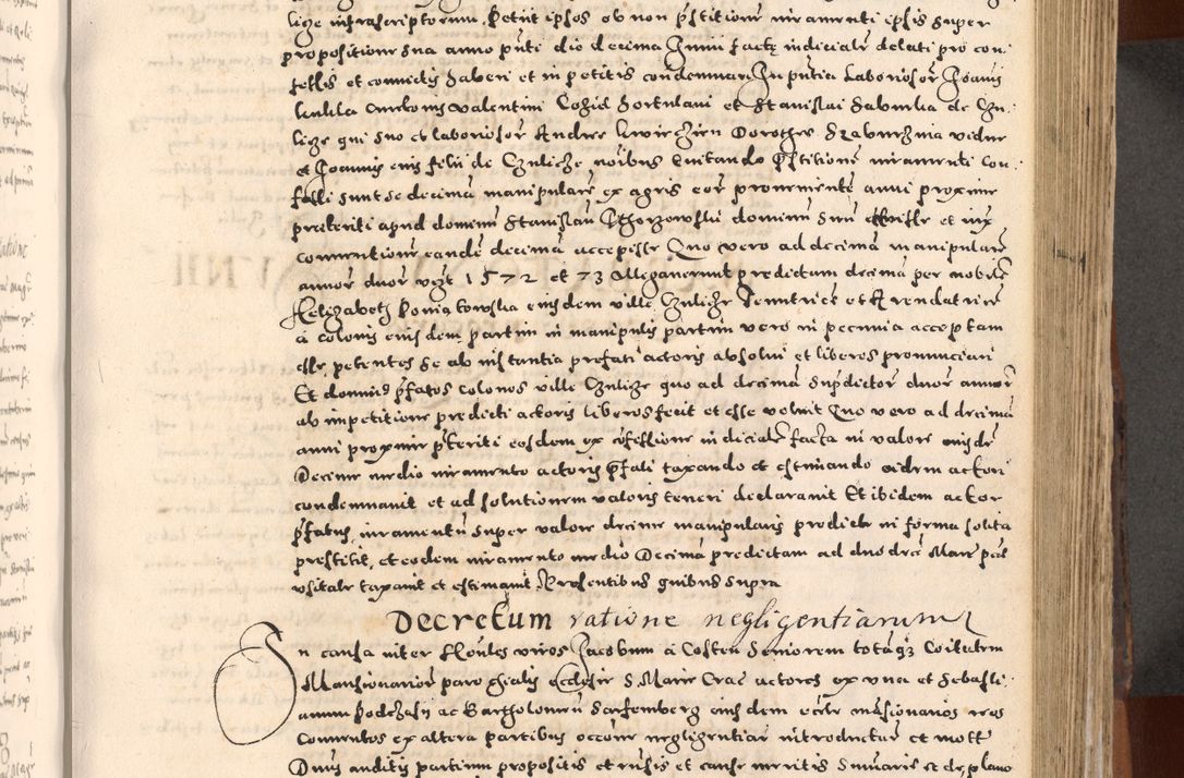 Zdjęcie nr 313 dla obiektu archiwalnego: [Liber actorum, vicariatus et officialatus Cracoviensis ad annum Domini 1574 et seqventes]