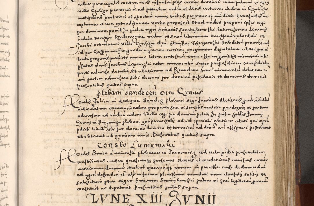 Zdjęcie nr 309 dla obiektu archiwalnego: [Liber actorum, vicariatus et officialatus Cracoviensis ad annum Domini 1574 et seqventes]