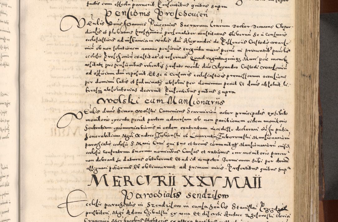 Zdjęcie nr 299 dla obiektu archiwalnego: [Liber actorum, vicariatus et officialatus Cracoviensis ad annum Domini 1574 et seqventes]