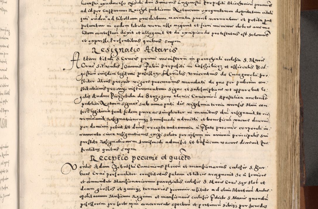 Zdjęcie nr 301 dla obiektu archiwalnego: [Liber actorum, vicariatus et officialatus Cracoviensis ad annum Domini 1574 et seqventes]