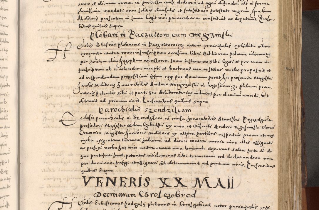 Zdjęcie nr 297 dla obiektu archiwalnego: [Liber actorum, vicariatus et officialatus Cracoviensis ad annum Domini 1574 et seqventes]