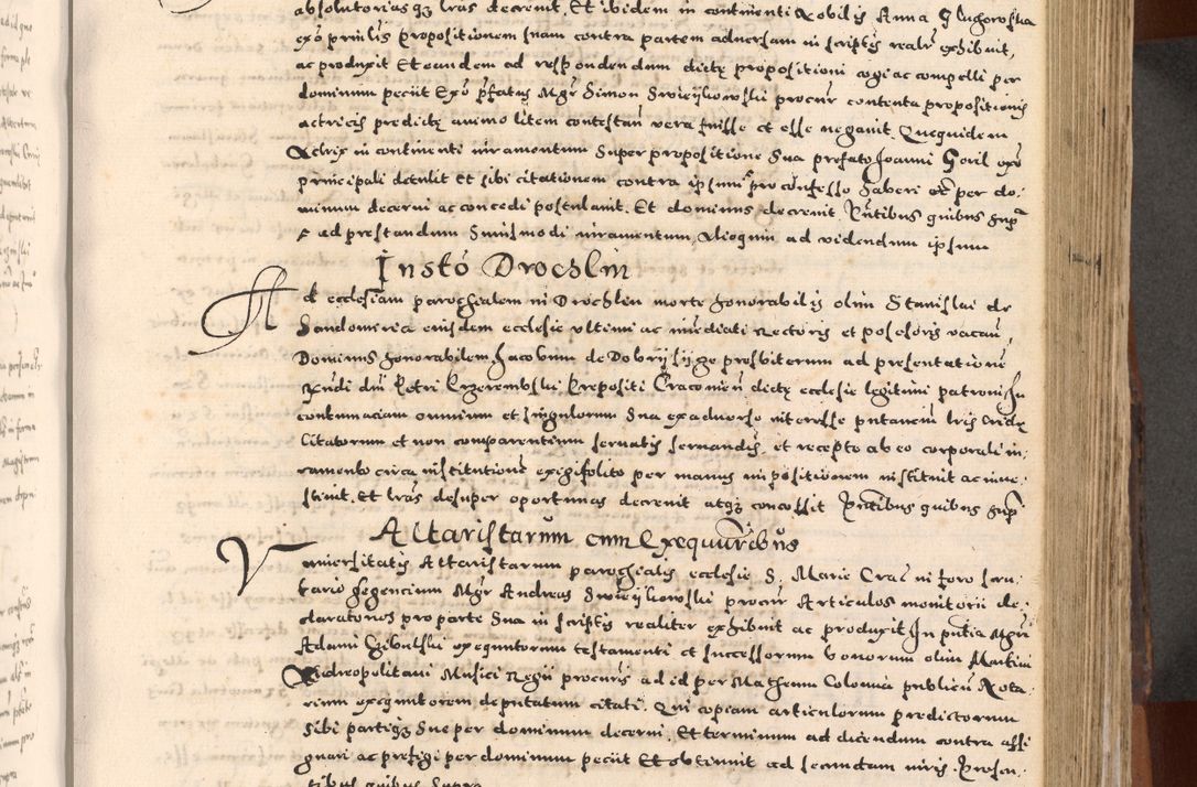 Zdjęcie nr 295 dla obiektu archiwalnego: [Liber actorum, vicariatus et officialatus Cracoviensis ad annum Domini 1574 et seqventes]