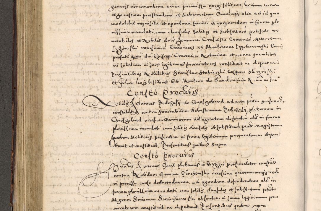 Zdjęcie nr 294 dla obiektu archiwalnego: [Liber actorum, vicariatus et officialatus Cracoviensis ad annum Domini 1574 et seqventes]