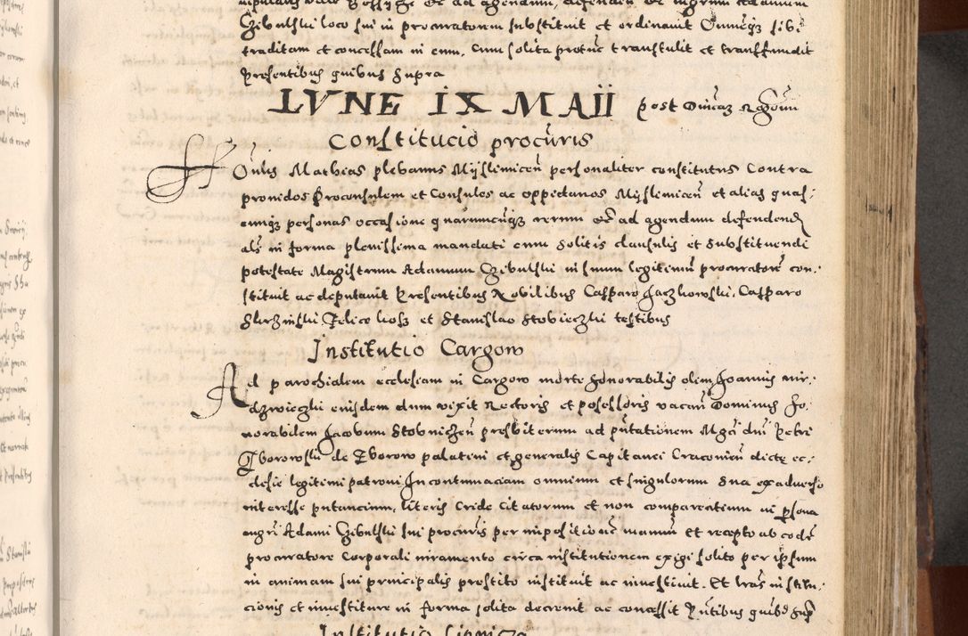 Zdjęcie nr 287 dla obiektu archiwalnego: [Liber actorum, vicariatus et officialatus Cracoviensis ad annum Domini 1574 et seqventes]