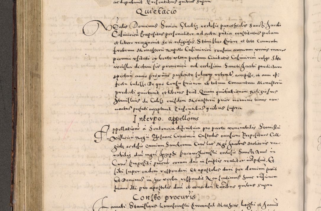 Zdjęcie nr 290 dla obiektu archiwalnego: [Liber actorum, vicariatus et officialatus Cracoviensis ad annum Domini 1574 et seqventes]