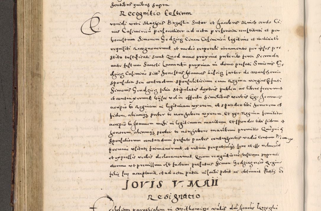 Zdjęcie nr 284 dla obiektu archiwalnego: [Liber actorum, vicariatus et officialatus Cracoviensis ad annum Domini 1574 et seqventes]