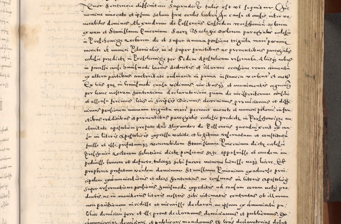 Zdjęcie nr 281 dla obiektu archiwalnego: [Liber actorum, vicariatus et officialatus Cracoviensis ad annum Domini 1574 et seqventes]