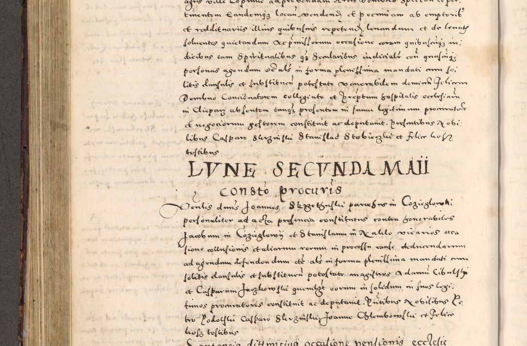 Zdjęcie nr 280 dla obiektu archiwalnego: [Liber actorum, vicariatus et officialatus Cracoviensis ad annum Domini 1574 et seqventes]