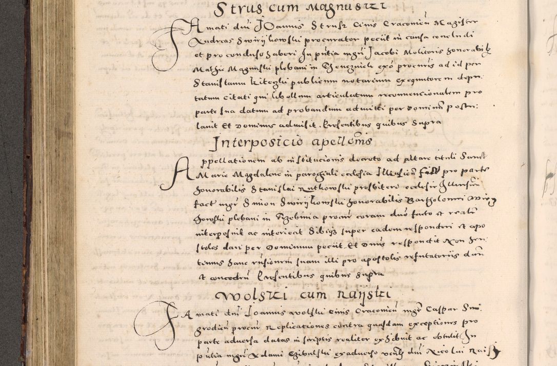 Zdjęcie nr 276 dla obiektu archiwalnego: [Liber actorum, vicariatus et officialatus Cracoviensis ad annum Domini 1574 et seqventes]