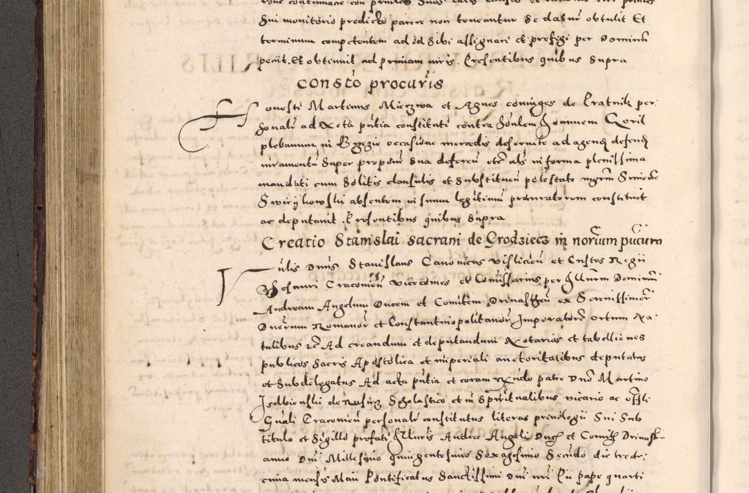 Zdjęcie nr 268 dla obiektu archiwalnego: [Liber actorum, vicariatus et officialatus Cracoviensis ad annum Domini 1574 et seqventes]