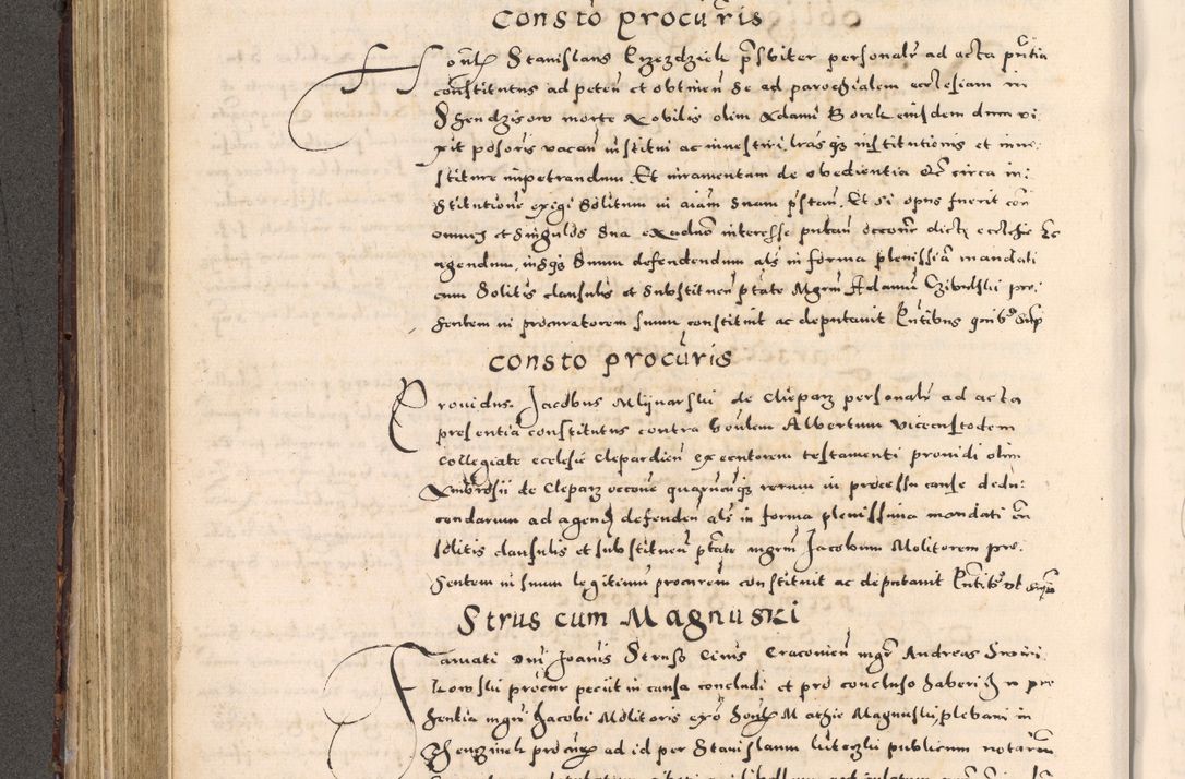 Zdjęcie nr 266 dla obiektu archiwalnego: [Liber actorum, vicariatus et officialatus Cracoviensis ad annum Domini 1574 et seqventes]