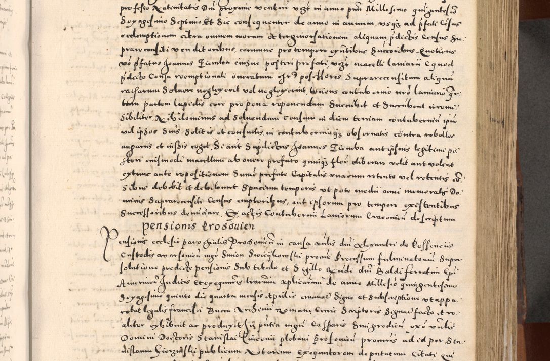 Zdjęcie nr 259 dla obiektu archiwalnego: [Liber actorum, vicariatus et officialatus Cracoviensis ad annum Domini 1574 et seqventes]