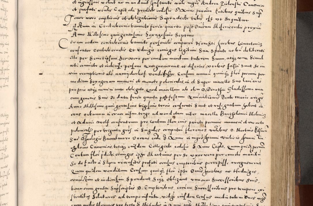 Zdjęcie nr 257 dla obiektu archiwalnego: [Liber actorum, vicariatus et officialatus Cracoviensis ad annum Domini 1574 et seqventes]