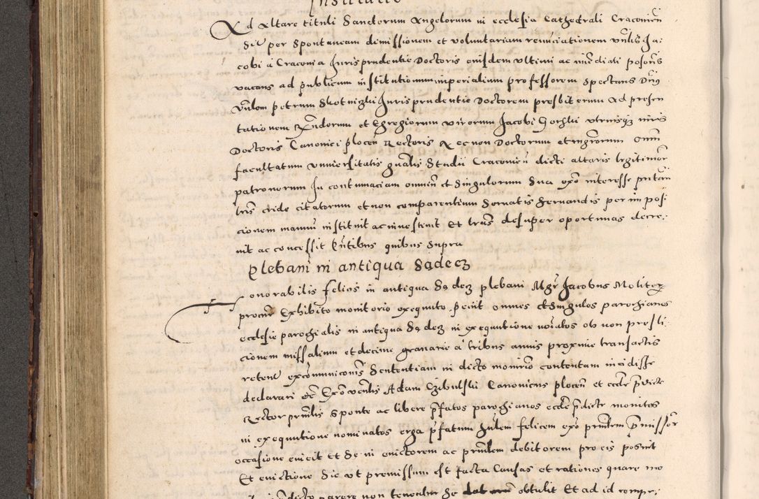 Zdjęcie nr 256 dla obiektu archiwalnego: [Liber actorum, vicariatus et officialatus Cracoviensis ad annum Domini 1574 et seqventes]