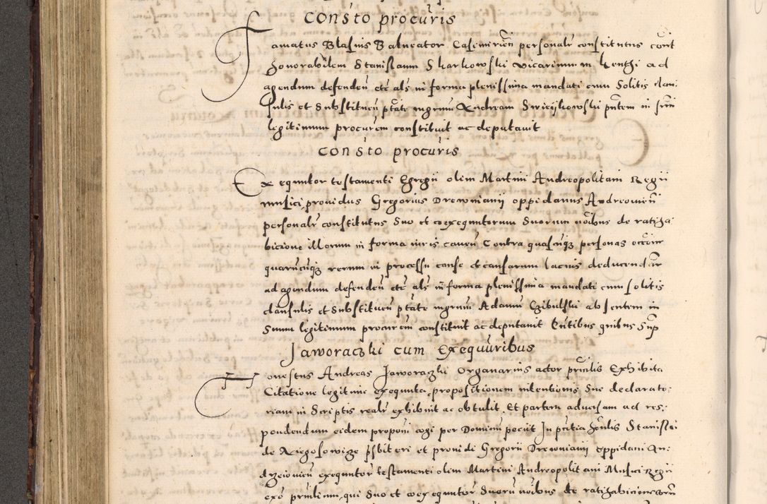 Zdjęcie nr 252 dla obiektu archiwalnego: [Liber actorum, vicariatus et officialatus Cracoviensis ad annum Domini 1574 et seqventes]