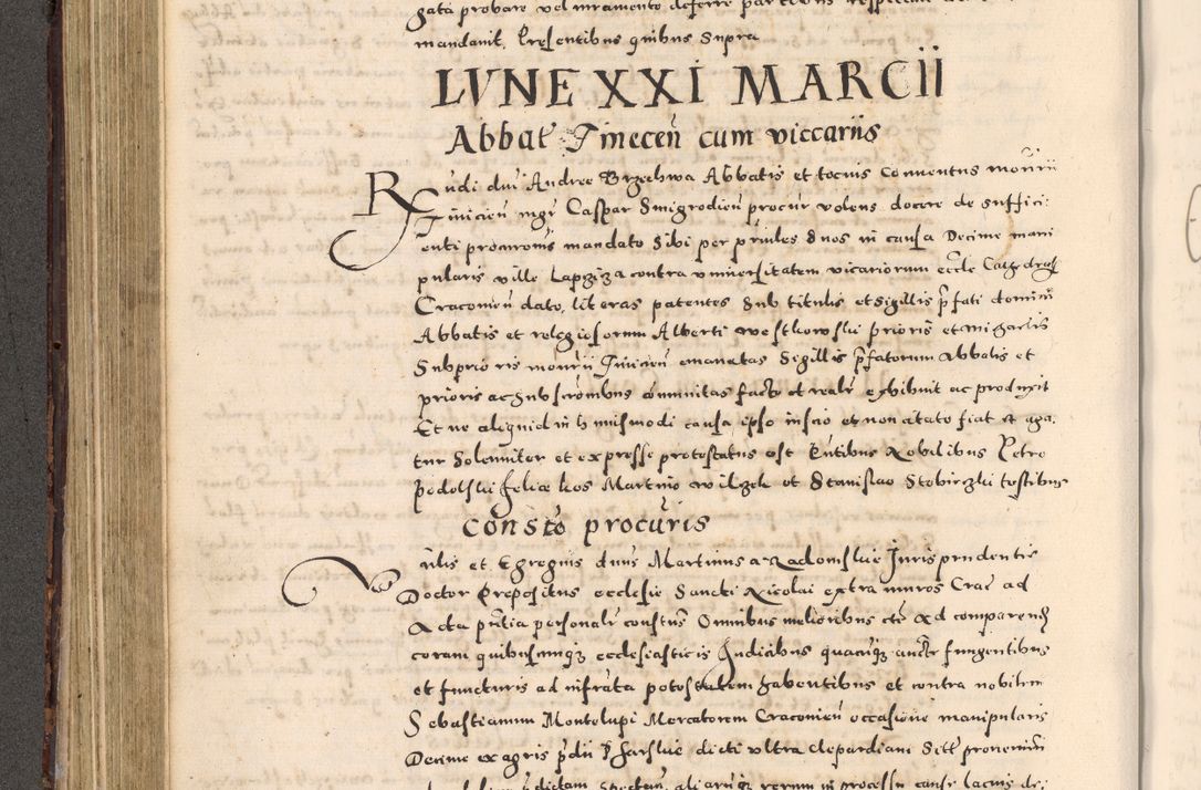 Zdjęcie nr 250 dla obiektu archiwalnego: [Liber actorum, vicariatus et officialatus Cracoviensis ad annum Domini 1574 et seqventes]