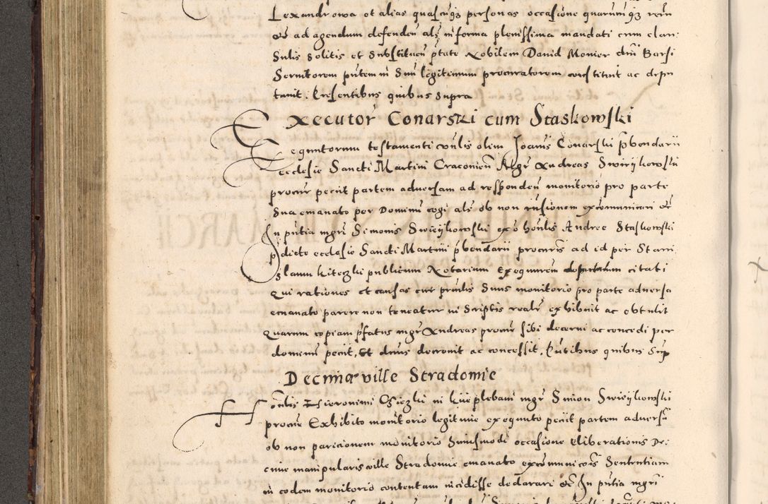 Zdjęcie nr 248 dla obiektu archiwalnego: [Liber actorum, vicariatus et officialatus Cracoviensis ad annum Domini 1574 et seqventes]