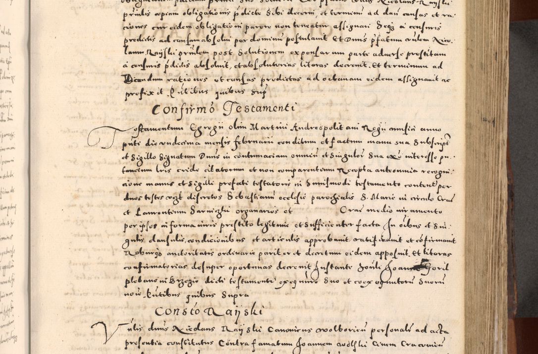 Zdjęcie nr 245 dla obiektu archiwalnego: [Liber actorum, vicariatus et officialatus Cracoviensis ad annum Domini 1574 et seqventes]