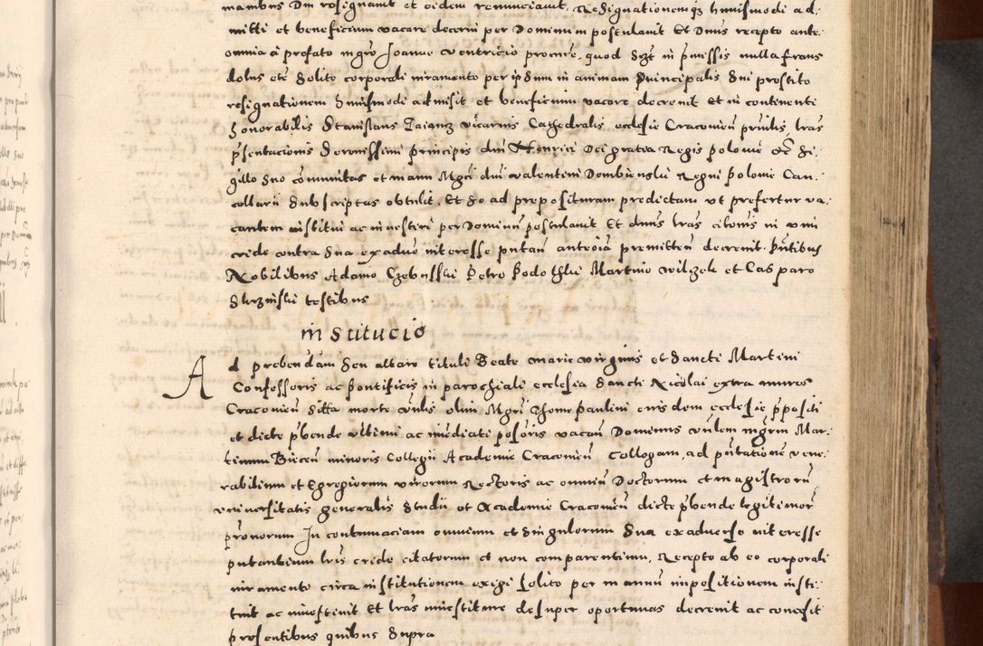 Zdjęcie nr 243 dla obiektu archiwalnego: [Liber actorum, vicariatus et officialatus Cracoviensis ad annum Domini 1574 et seqventes]