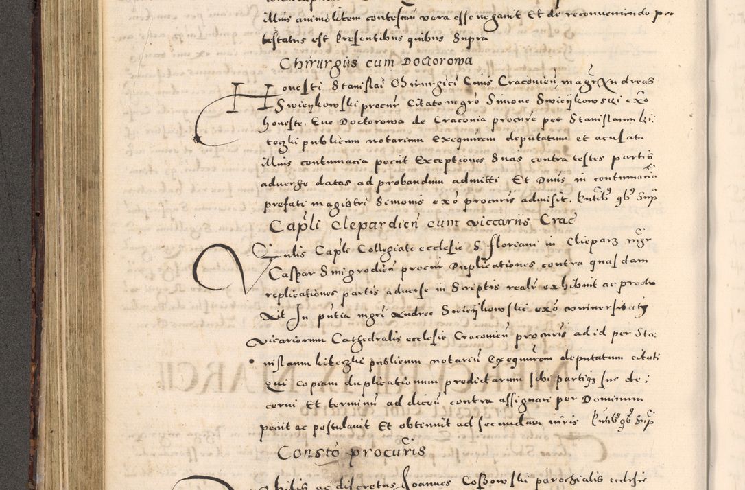 Zdjęcie nr 238 dla obiektu archiwalnego: [Liber actorum, vicariatus et officialatus Cracoviensis ad annum Domini 1574 et seqventes]