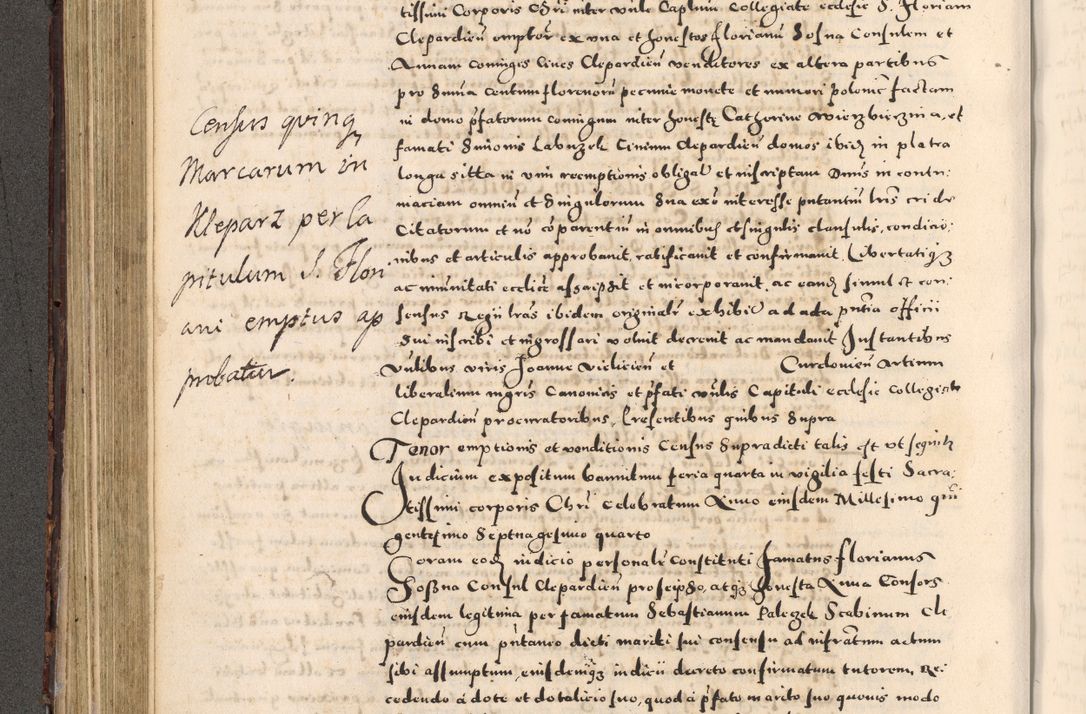 Zdjęcie nr 234 dla obiektu archiwalnego: [Liber actorum, vicariatus et officialatus Cracoviensis ad annum Domini 1574 et seqventes]