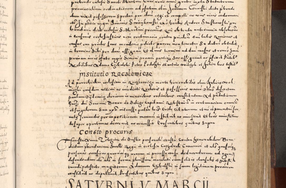 Zdjęcie nr 231 dla obiektu archiwalnego: [Liber actorum, vicariatus et officialatus Cracoviensis ad annum Domini 1574 et seqventes]