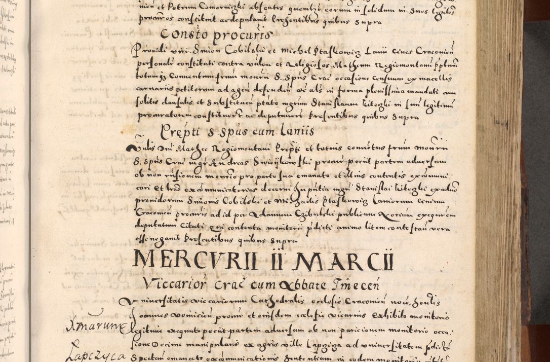 Zdjęcie nr 229 dla obiektu archiwalnego: [Liber actorum, vicariatus et officialatus Cracoviensis ad annum Domini 1574 et seqventes]