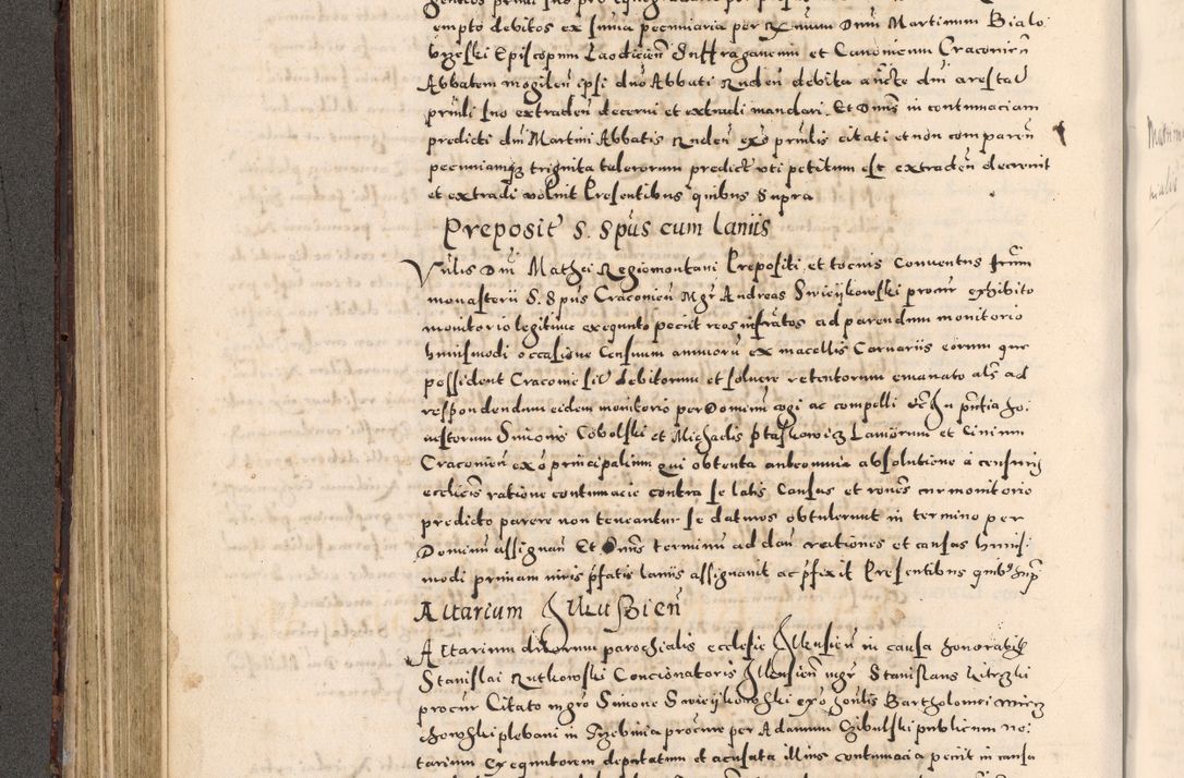 Zdjęcie nr 220 dla obiektu archiwalnego: [Liber actorum, vicariatus et officialatus Cracoviensis ad annum Domini 1574 et seqventes]
