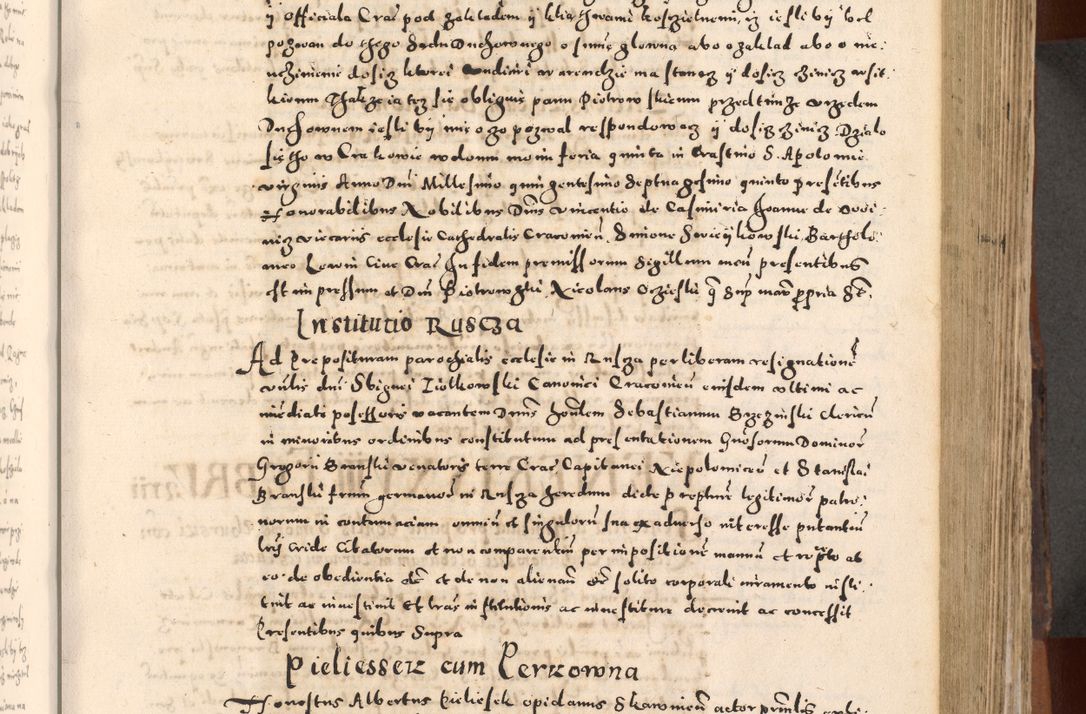 Zdjęcie nr 217 dla obiektu archiwalnego: [Liber actorum, vicariatus et officialatus Cracoviensis ad annum Domini 1574 et seqventes]
